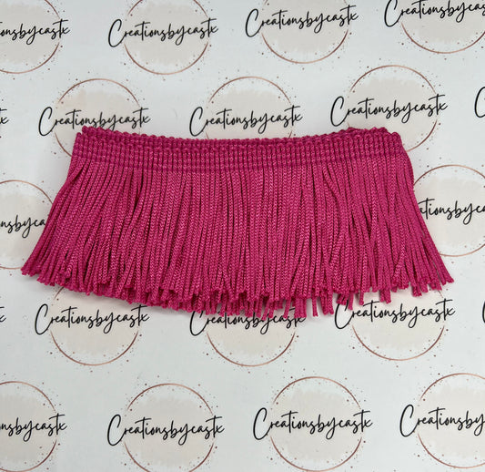 Hot Pink 2in Fringe