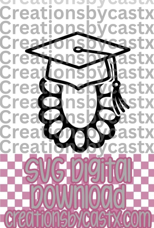 Concho Grad Cap SVG