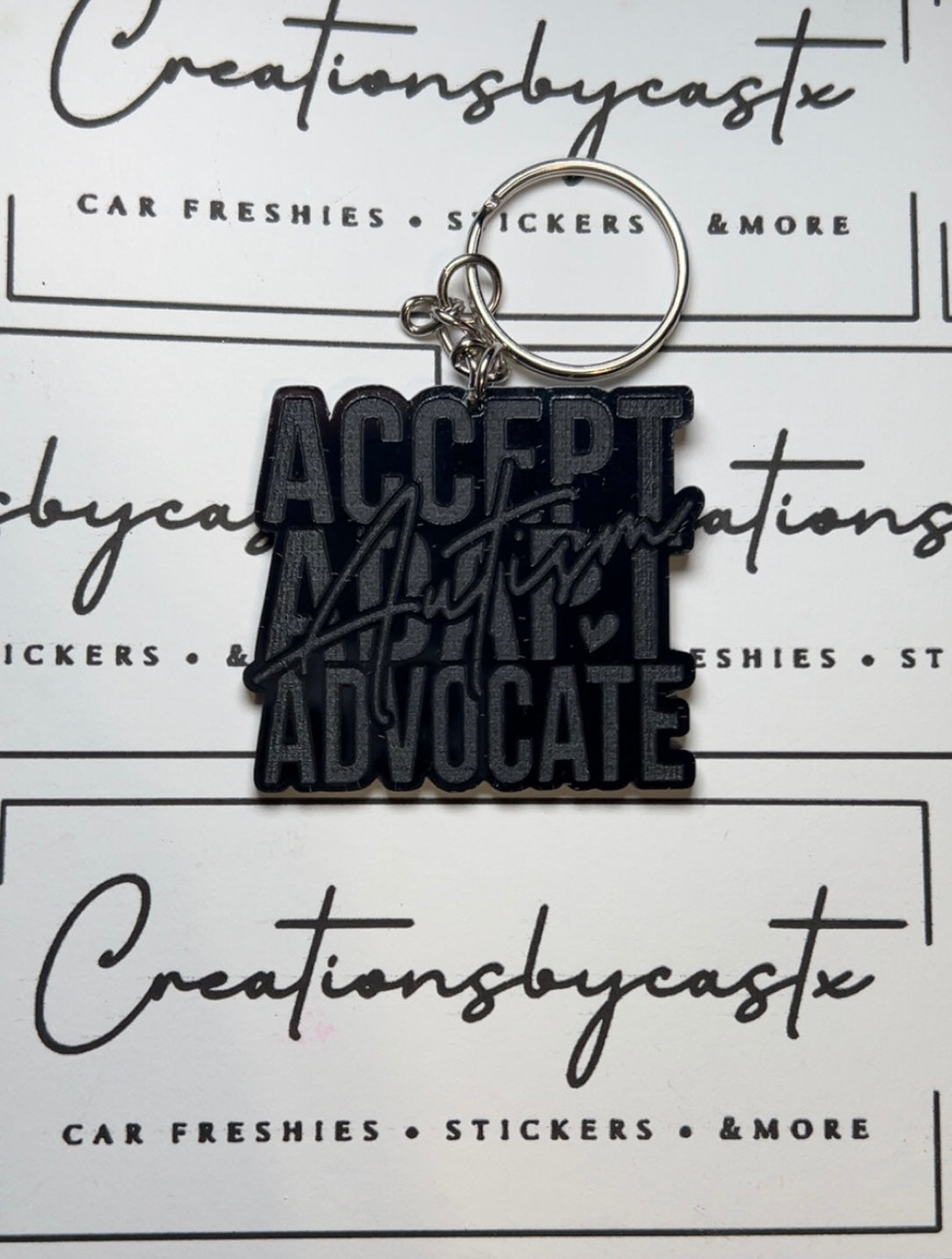 Autism Acceptance Keychain