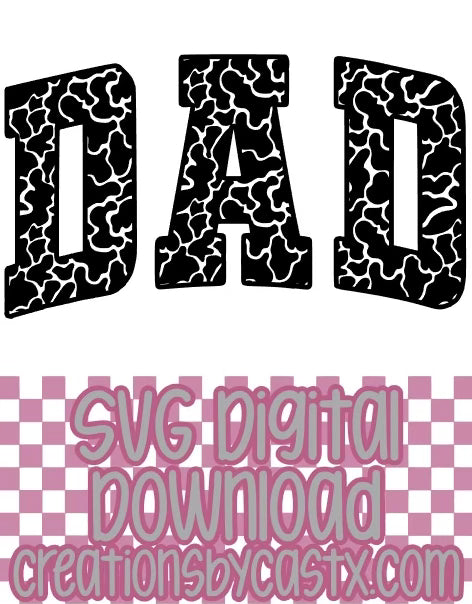 New Camo Dad SVG