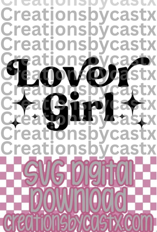 Lover Girl SVG