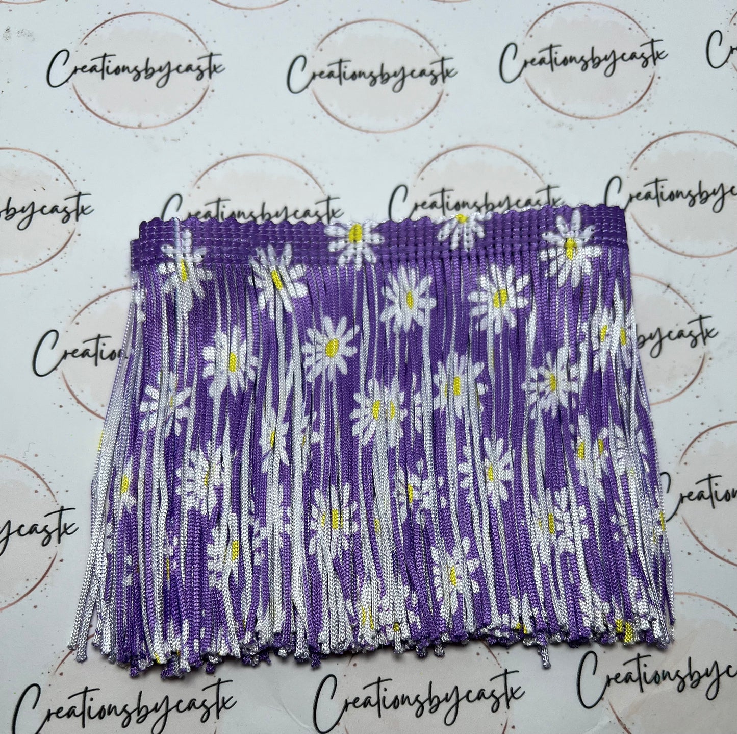 Purple Daisy Fringe