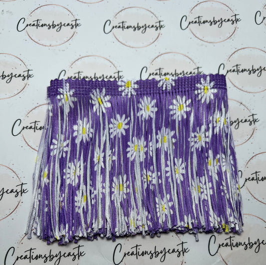 Purple Daisy Fringe