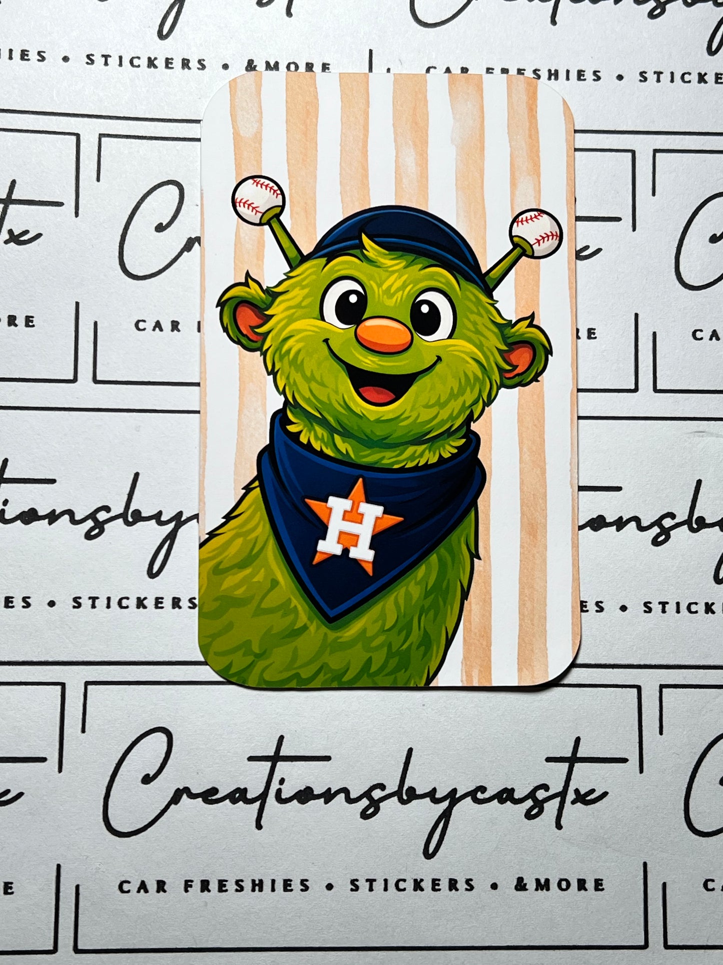Alien Rounded Corner Rectangle Cardstock