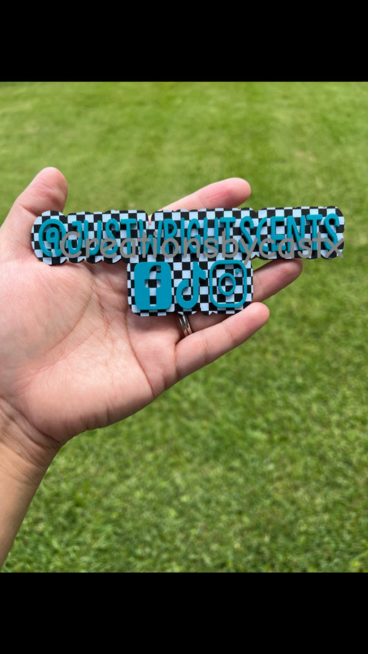 Physical Watermark w/Social Media