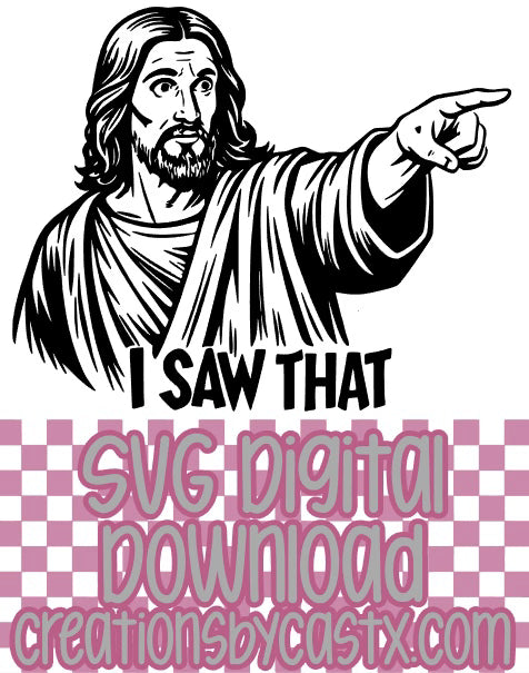 I Saw That SVG