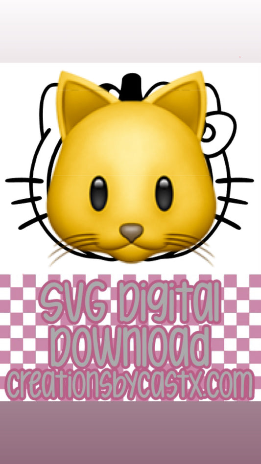 Kitty Pumpkin SVG - Charlie's Choice
