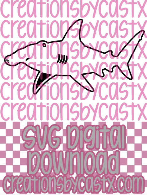 Hammerhead Shark SVG