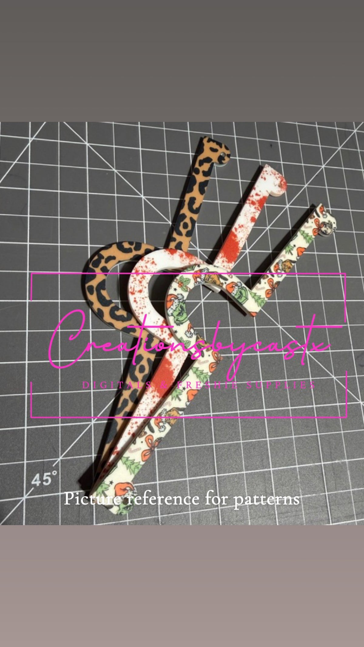 Acrylic Car Charm Hanger