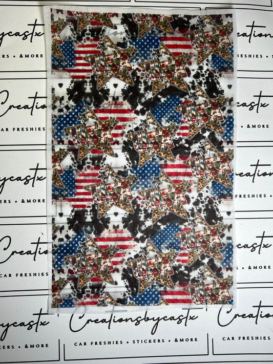 USA Leopard Tissue Paper
