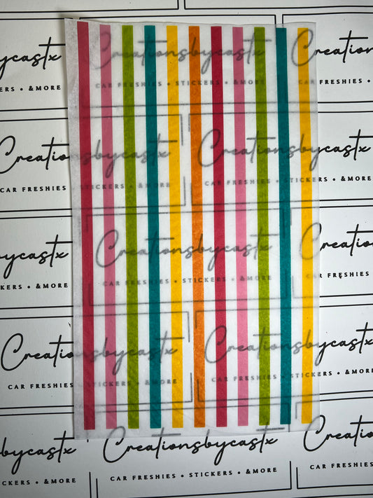 Pastel Stripe Tissue Paper