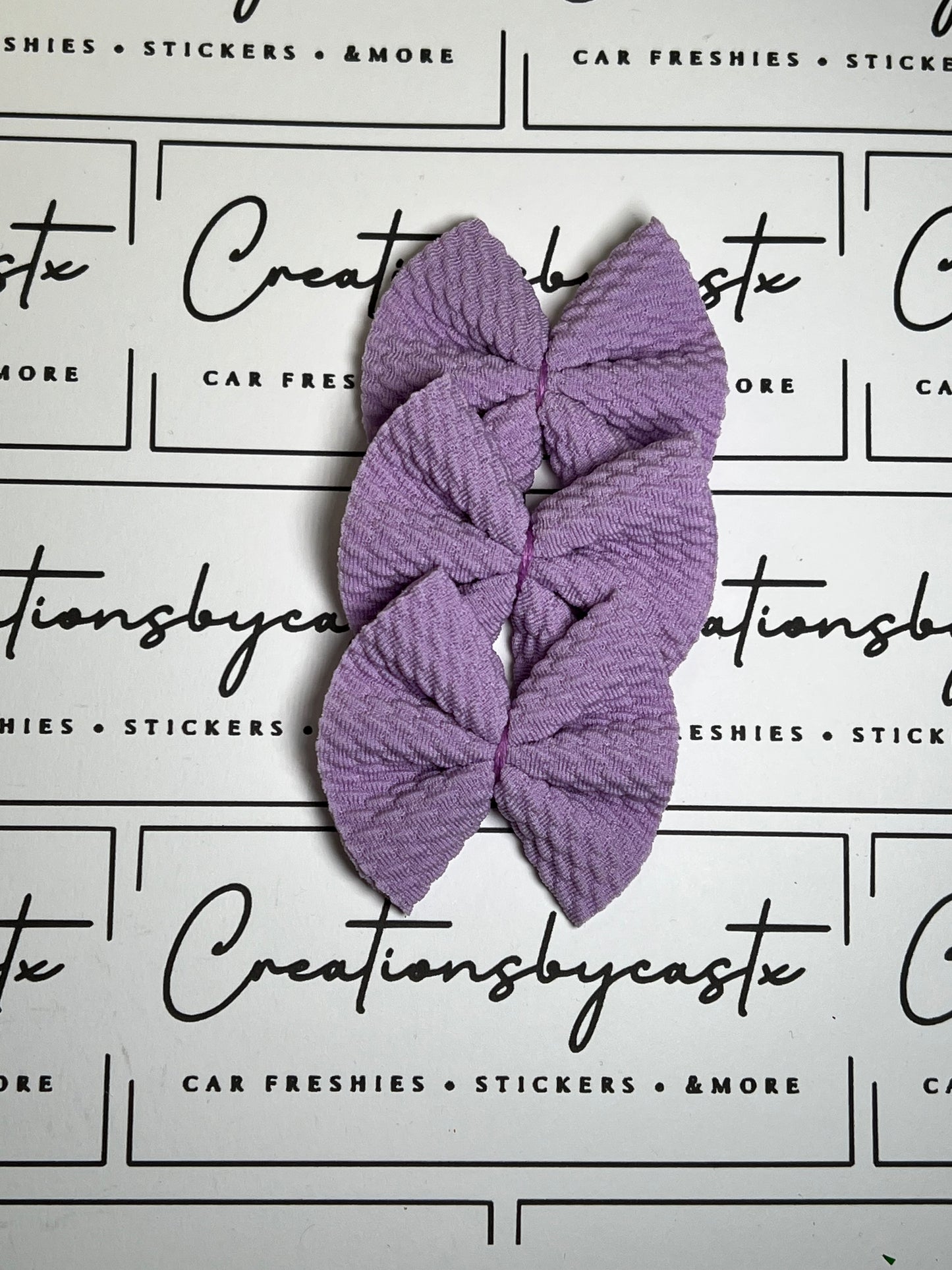 Lavender Freshie Bow