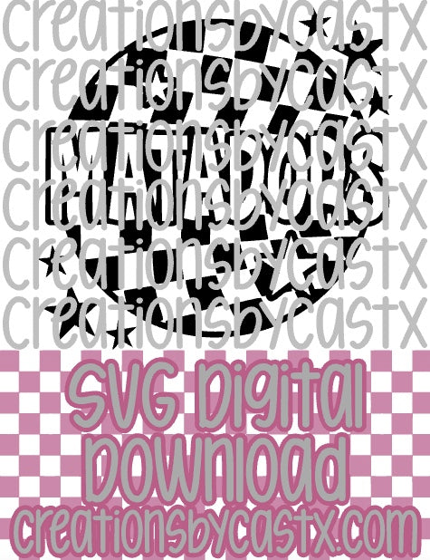 Matadors Checkered Round SVG